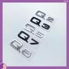2026 Caliente 3D ABS Cromado Negro Brillante Letras Números Emblema para A3 A4 A5 A6 A7 A8 Q2 Q3 Q5 Q7 Tapa de Maletero del Coche Placa de Nombre Insignia Pegatina