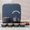 Portable outdoor travel tea set with gifts Business company high-end gifts