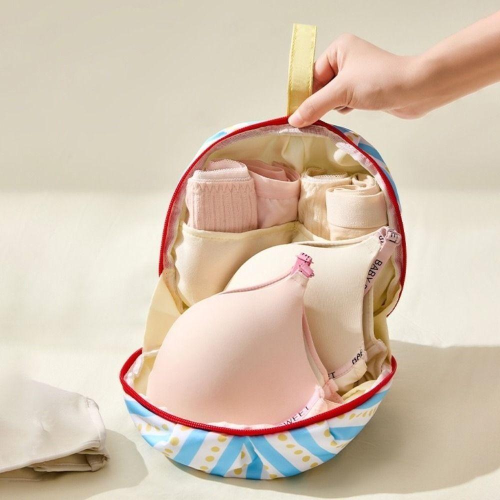 Large Capacity Underwear Storage Bag Handheld Bra Storage Bag Underwear Organizer for Home