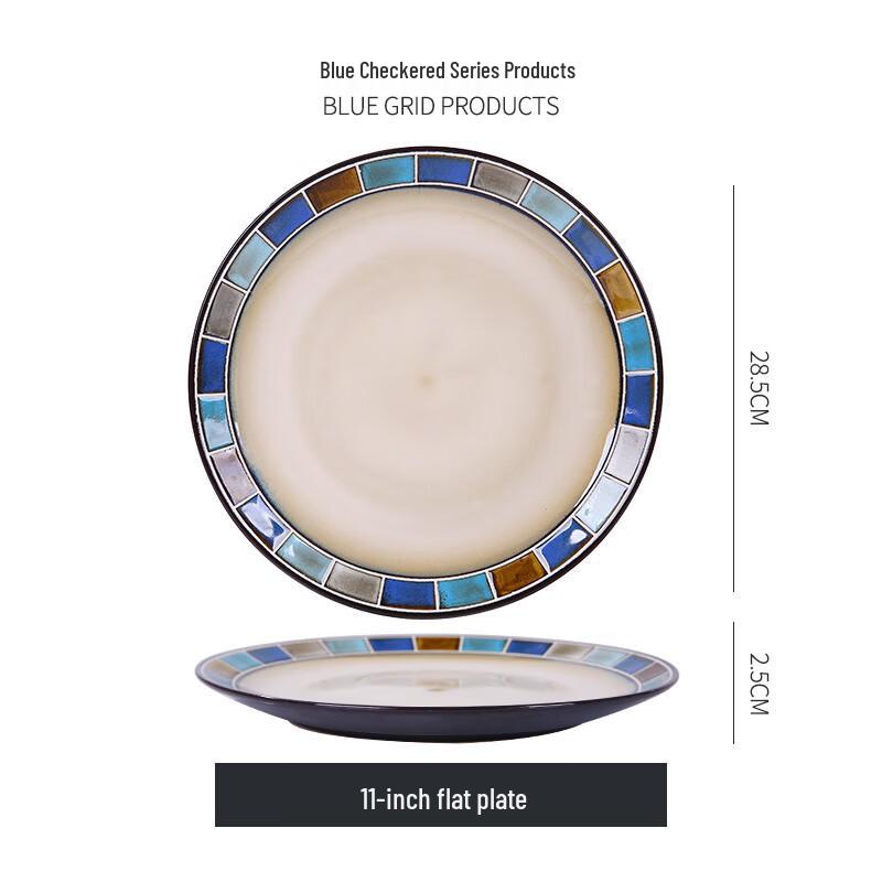 Nordic Style Ceramic Dinner Plate