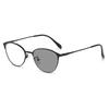 Trendy Women Photochromic Glasses Fashionable Men Cat Eye Minus Diopter Glasses Oval Frame Near Sight Eyeglasses for Ladies