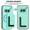 Per Nothing CMF Phone 1 Custodia 2A Cover Protettiva Porta Carte Supporto Portafoglio Magnetico Monete Supporta Ricarica Wireless