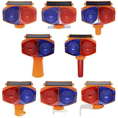 Luce Lampeggiante di Avvertimento a LED Solare