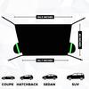 Car Windshield Cover Snow Ice Frost Protector Sun Shade Snow Cover Winter Windproof Front Windshield Protector Universal Fit for SUV Sedan