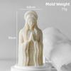 Plaster Mold Non-Stick Goddess Statue Silicone Mold Reusable Epoxy Resin Mold For Art Lovers Interior Decoration Craft