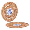 Autumn Vine Tea Set Pad Handcraft Anti Scald Mat Heat Dissipation Coaster  Tea Table