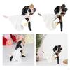 Tanzfiguren für Hochzeitskuchen-Dekoration Miniatur Brautpaar-Set