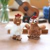 Cute Bubblechicken Plush Keychain With Soft Short Pile For Bag Decoration And Gifts