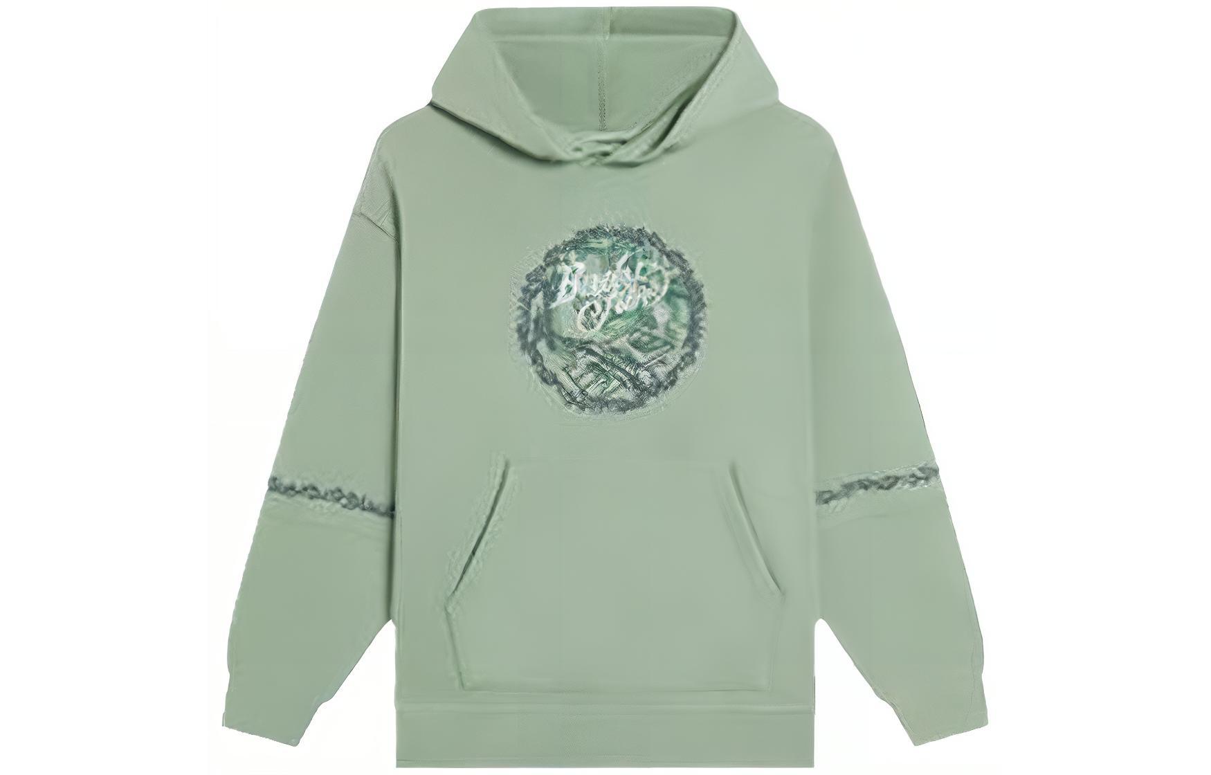 Li Ning Sweatshirt Unisex Frost Floral Green AWDS643-1 L