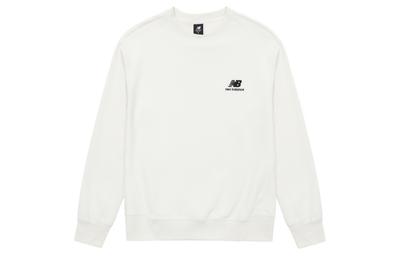 Men's Sweatshirt New Balance Sweatshirt Unisex White