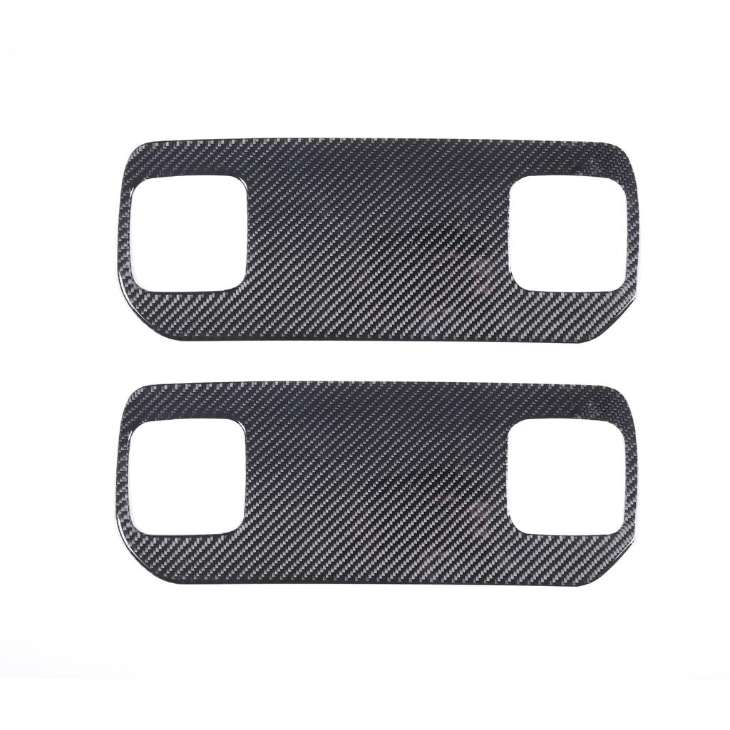 METYOUCAR Carbon Fiber Seat Back Cover for Honda Easy Car Interior Custom Carbon Fiber Set N-BOX 2017-2021 JF3/JF4, Installation, Stick-On Design,