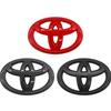 Emblem Badge 6.5x4.5cm Sticker for Toyota Corolla Camry RAV4 Yaris Vios Hilux Prius CHR Car Steering Wheel Center Logo Styling
