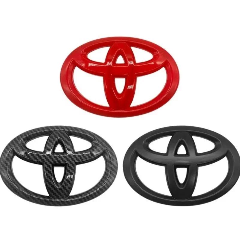 Emblem Badge 6.5x4.5cm Sticker for Toyota Corolla Camry RAV4 Yaris Vios Hilux Prius CHR Car Steering Wheel Center Logo Styling