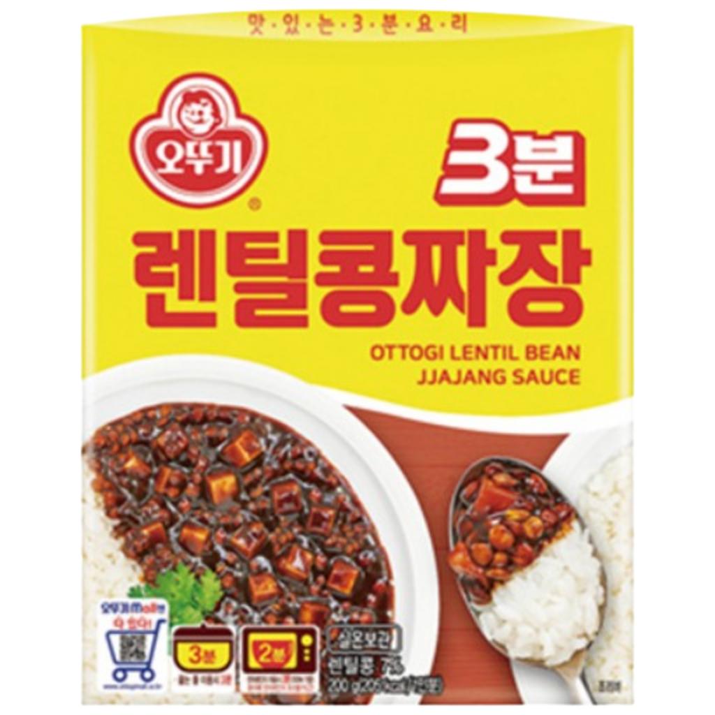 Ottogi 3 minutes. Sauce Jjajang Rapide et Facile 5 types