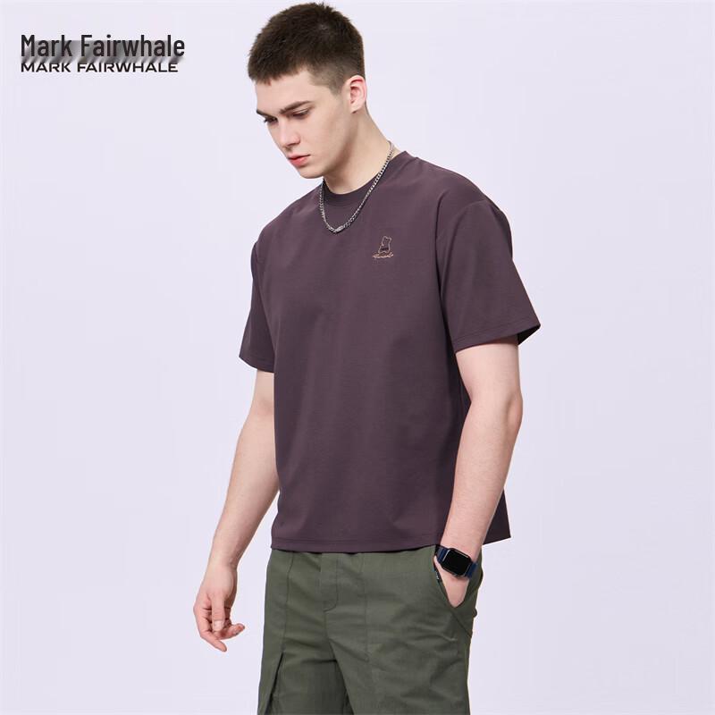 Mark Fairwhale Men s 3D Embroidered Antibacterial Cooling T-Shirt S