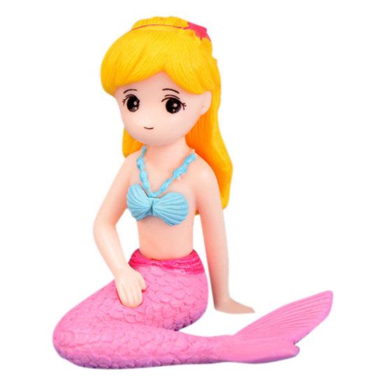 DIY Mermaid Mini Model Figurine Miniature Fairy Garden Bonsai Aquarium Decor