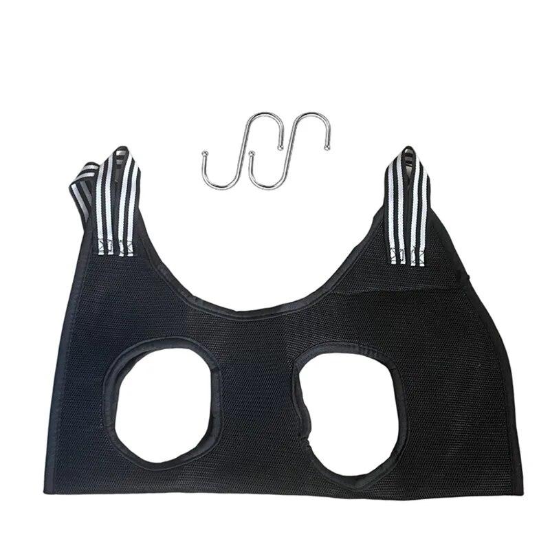 Nylon Dog Cat Grooming Hammock with Hooks for Pet Hanging Nails Trimming Beauty Restraint Bag Grooming Accessories