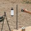 Torch Light Hook Stainless Steel Tent Pole Lamp Holder Lightweight Multi-function Outdoor Hiking Fishing Tools for KT-38 GZ Lamp