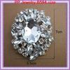 Luxury Wedding Dress Brooch: Exquisite Rhinestone Collar Pin, Versatile Glass Suit Accessory