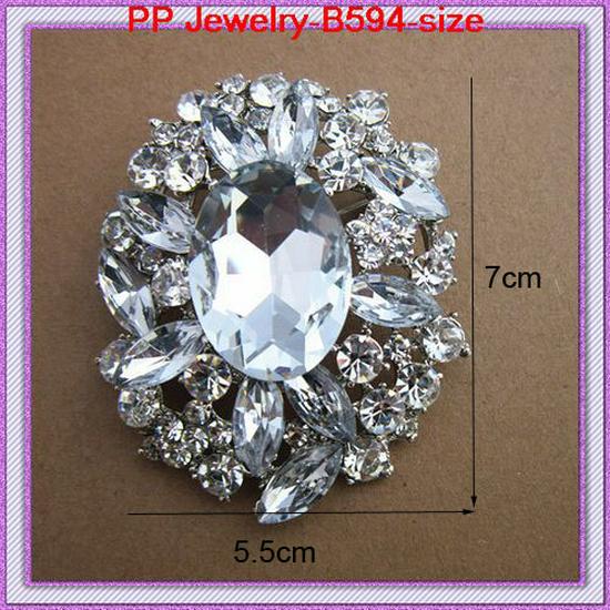 Luxury Wedding Dress Brooch: Exquisite Rhinestone Collar Pin, Versatile Glass Suit Accessory
