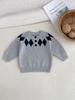 Boys' Diamond Knit Pullover: 100% Cotton, Unisex, Autumn/Winter Korean Style