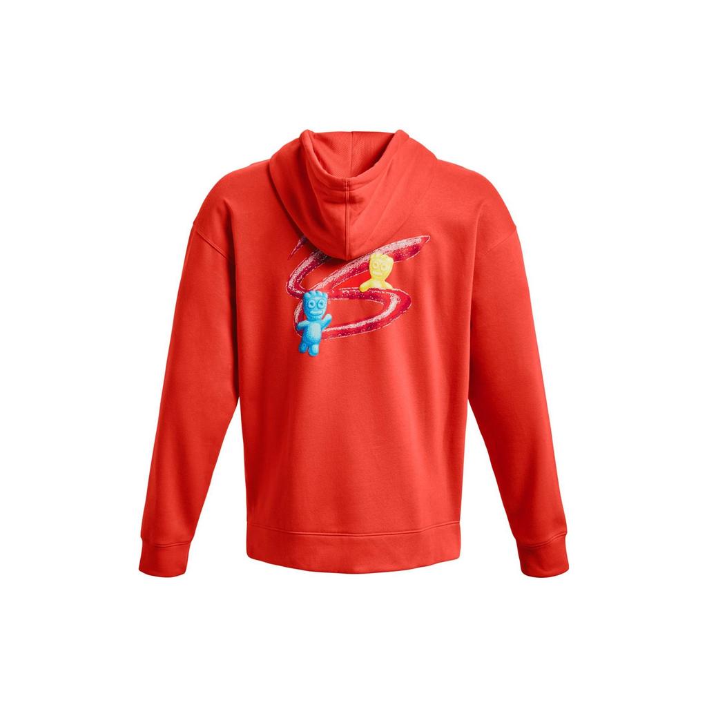 Under Armour Sweatshirts Men's Red Hooded Moderate Regular 1374314-860