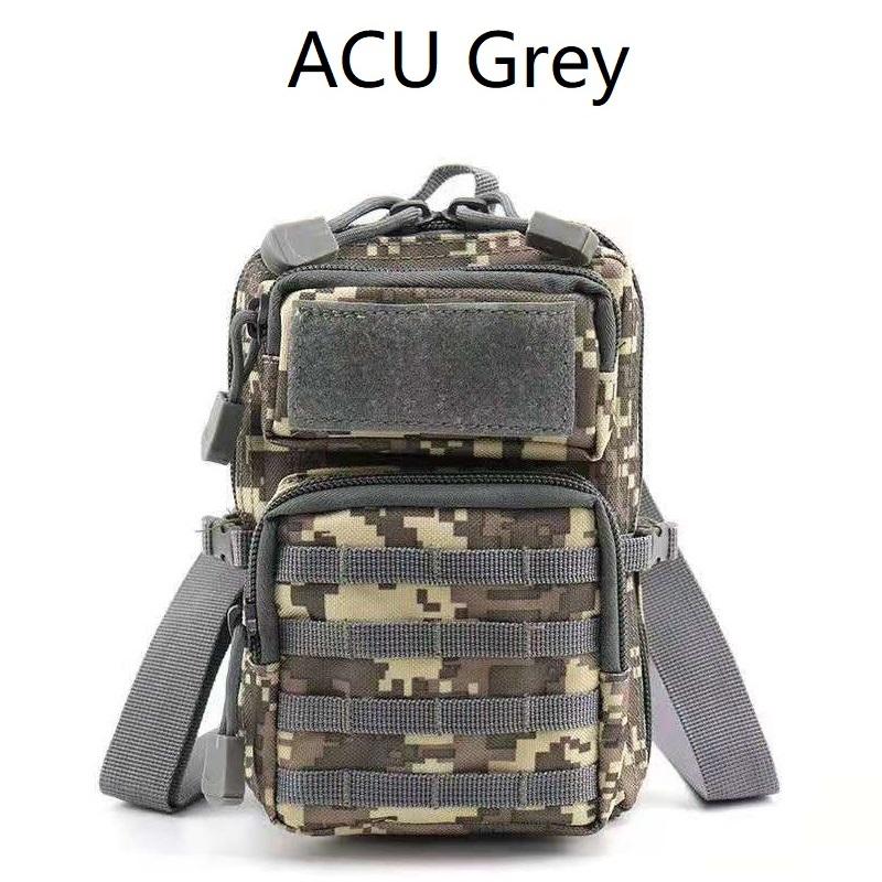 Waterproof Outdoor Tactical Molle Waist Bag Hiking Travelling Sling Backpack Waist Packs Shoulder Bag Pouch