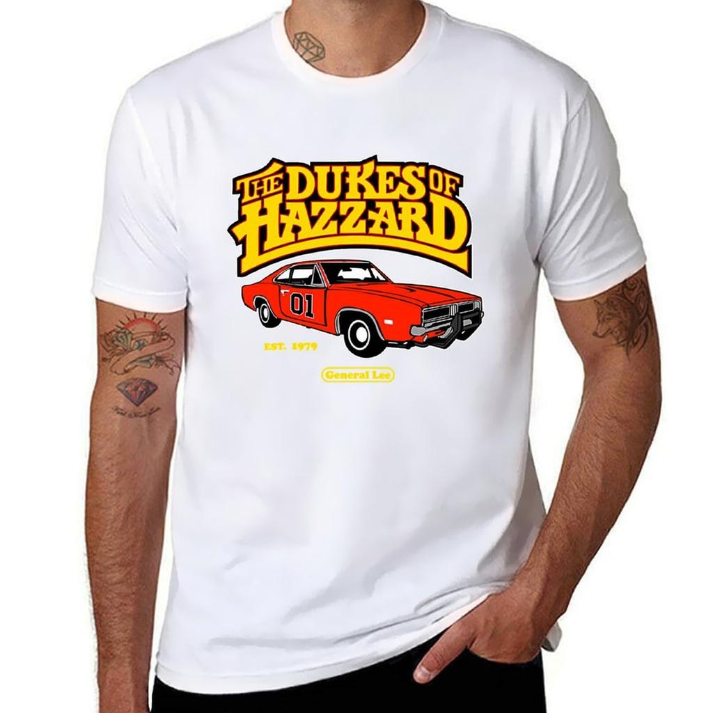 Dukes of Hazzard TShirt Work Wear Simple Tee Shirt