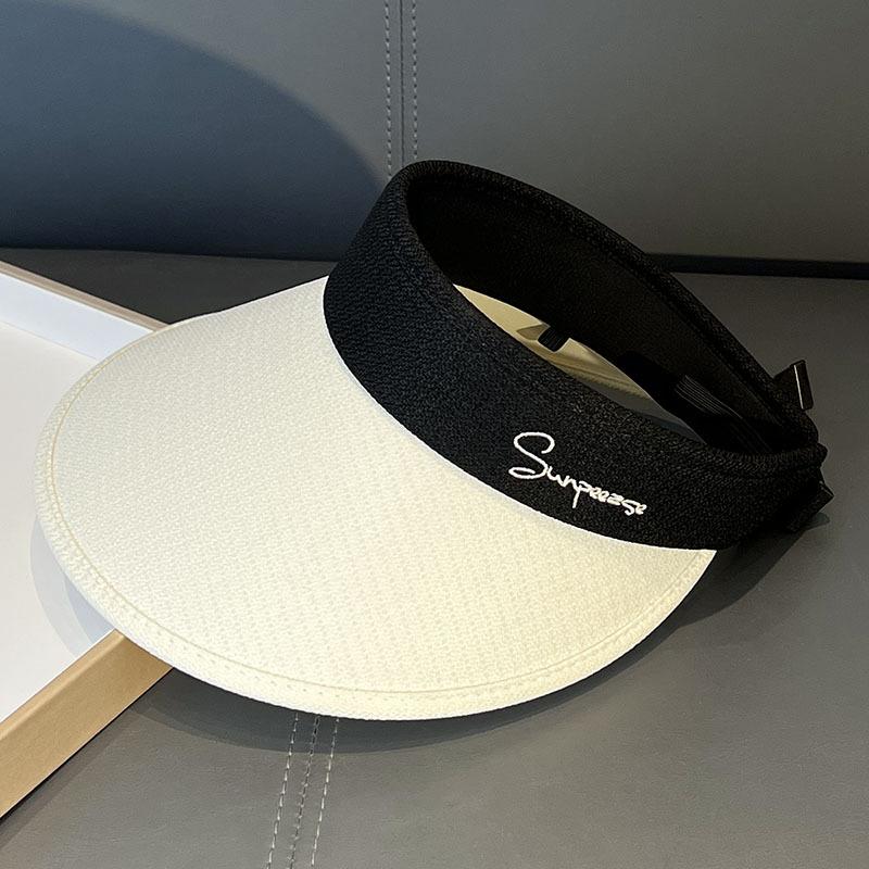 

Универсальная шляпа-цилиндр с открытым верхом Детская модная летняя шляпа от солнца с большими полями для защиты от солнца и загара Для путешествий на открытом воздухе One Size