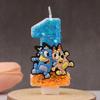 Bluey Bingo Anime Kerze Niedlich 3D 0-9 Zahl Cartoon Figur Geburtstagstorte Stecker Geburtsdatum Tortendekoration Geschenk