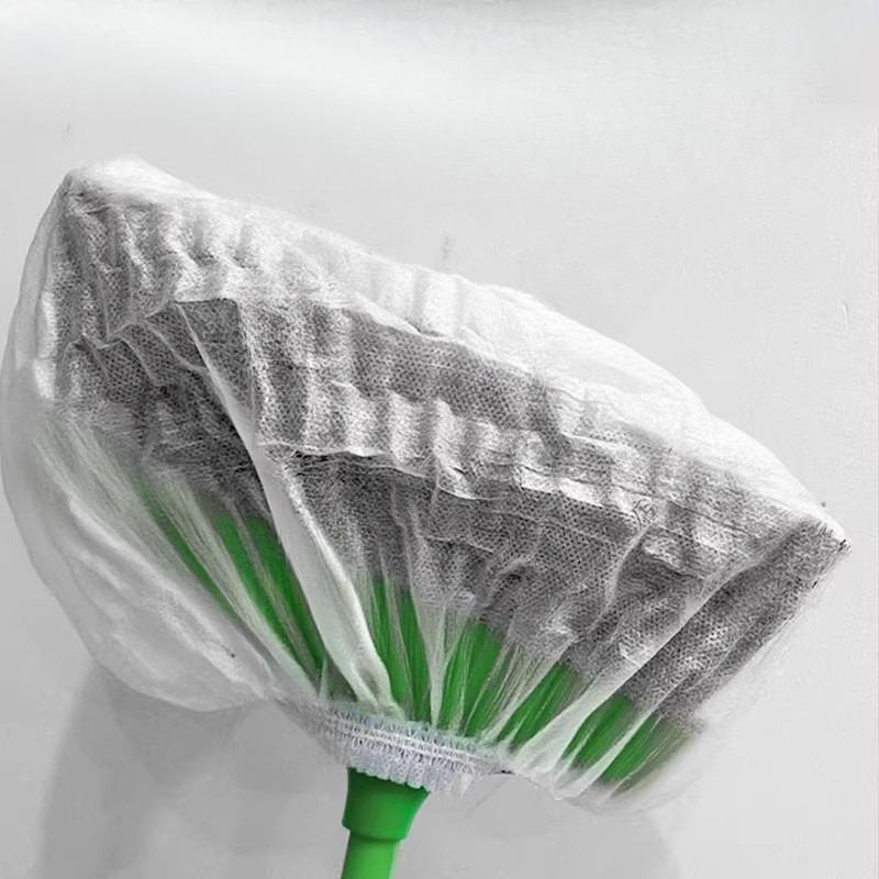 One-time Sweeping Brush Cover Dust Removal Cover Electrostatic Dust Removal Lazy Mop No-wash Dry Cloth for Removing Hair