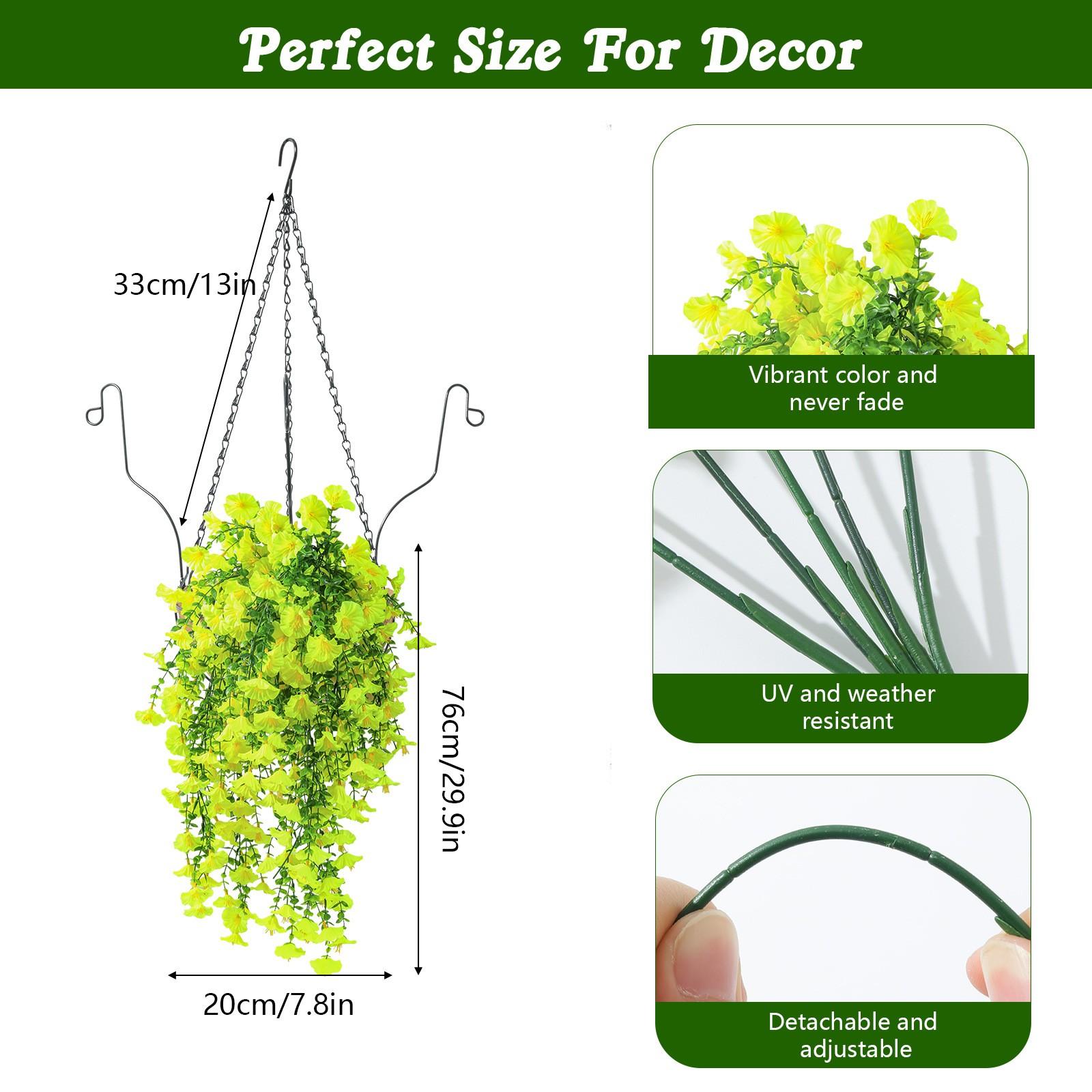 

Утренняя настенная имитация ротанга искусственный цветок украшение для дома и сада One Size зелёный
