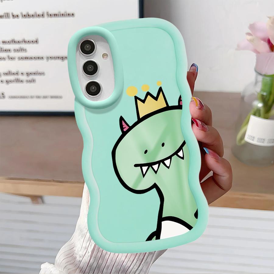 

Soft Phone Cover Case for Samsung Galaxy A21s A13 A14 A11 A16 A15 A12 A52 A06 A05 A23 A53 A22 A33 A03 A04 Cartoon Dinosaur Goose Galaxy A51 4G
