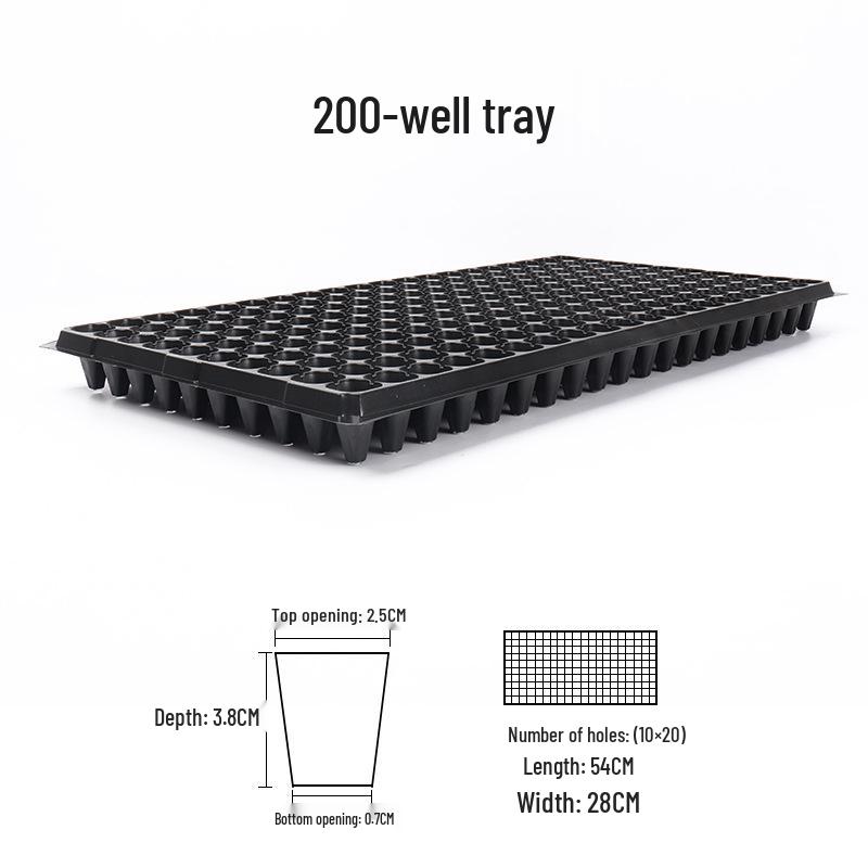 Seedling Plug Tray for Easy Transplanting: Perfect for Vegetables, Succulents, and Flower Cuttings
