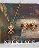 Retro Tiger Eye Shell Bead Necklace: Women's Versatile, High-End, Unique Fashion with Zircon Clavicle Chain