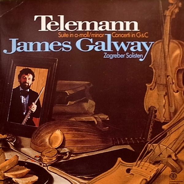 

LP Record GEORG PHILIPP TELEMANN JAMES GALW Suite In AMollMinor Concerti In G 304196 Eurodisc 1978 Germany Classical Used