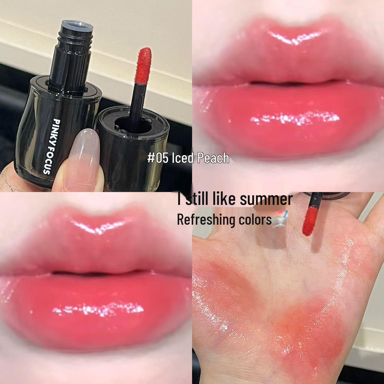 

Scarlet Glow Tint: Moisturizing, Transfer-Proof Lip Gloss for Plump, Vibrant Lips 1.5g