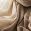 Women's 100% Pure Cashmere Color Block Knit Scarf – Stylish, Warm, and Versatile