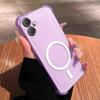 Case for Samsung Galaxy A07,A06 5G,A06 4G,A05 Cute Airbag Corner Pastel Matte Magnetic Casing Semi Shockproof Phone Cover