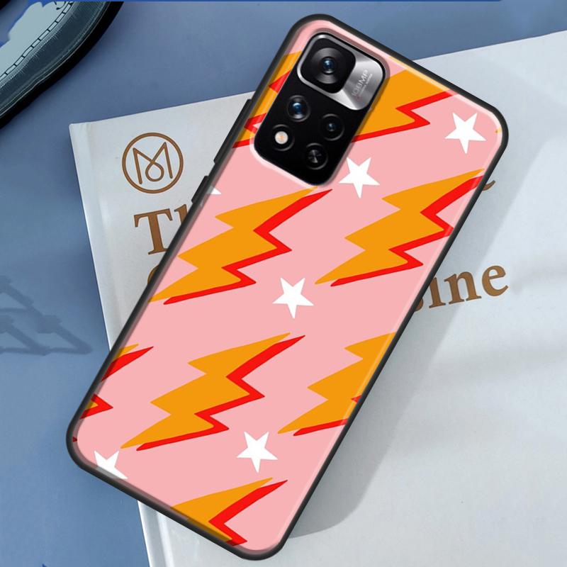 Lightning Bolt Case For Xiaomi Redmi Note 13 12 11 9 10 14 Pro 9S 10S 11S 12S Redmi 14C 10C 12C 13C Cover