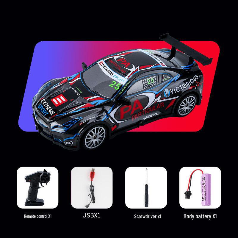 AE86 1:24 High-Speed Drift RC Car - Four-Wheel Drive Model Toy for Kids