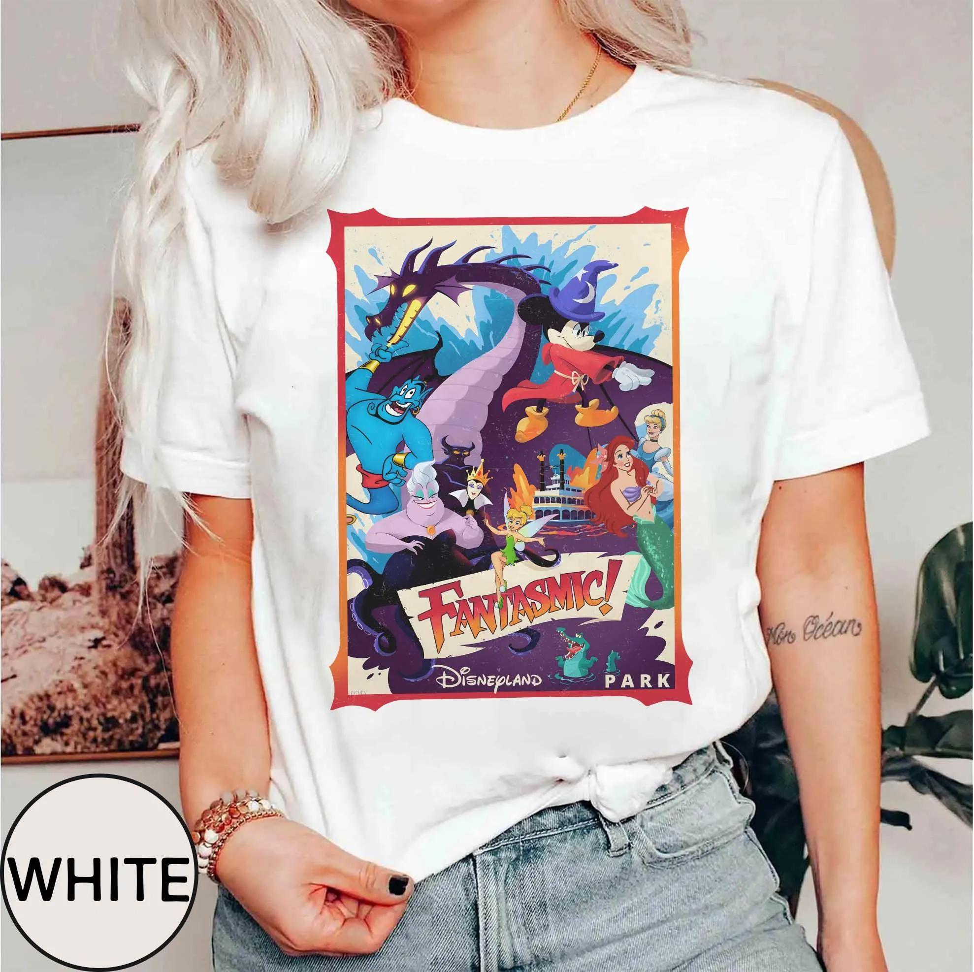 

Retro land Park Fantasmic TShirts Mickey Sorcerer Shirts Fantasia Mickey TShirts World Family Trip S