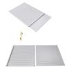 Set Of 2 Multipurpose Baking Tray Nonstick Oven Sheet for Puff Pastry Perforated Mille Feuille Rectangular Pastry Molds