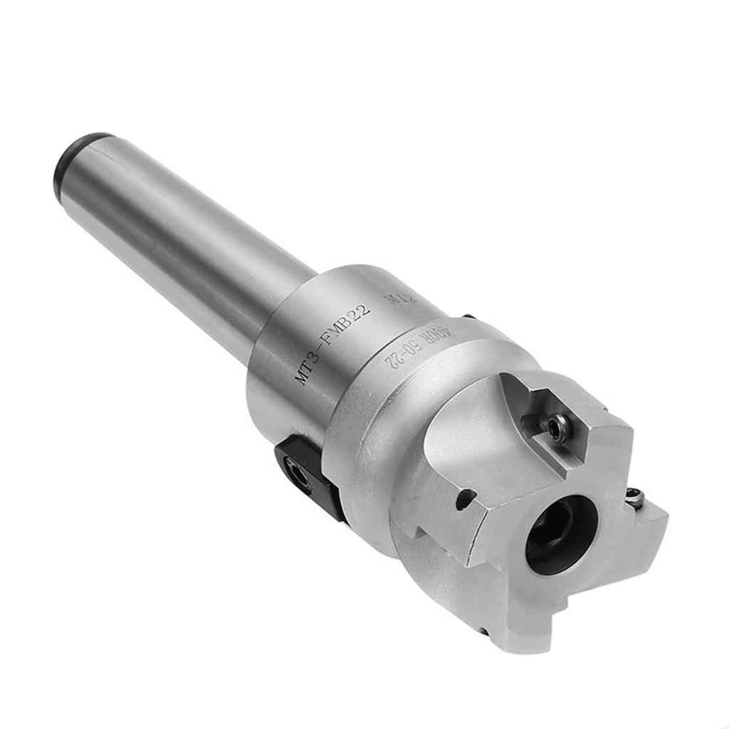 Milling Holder 8 Pieces High Carbon Steel MT3-FMB22 Cutting Anti-high Temperature Accessory Tools for Drilling Machines