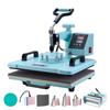 Heat Press Machine 12x15 In 8 In 1 with 30oz Tumbler Press T-Shirts Green