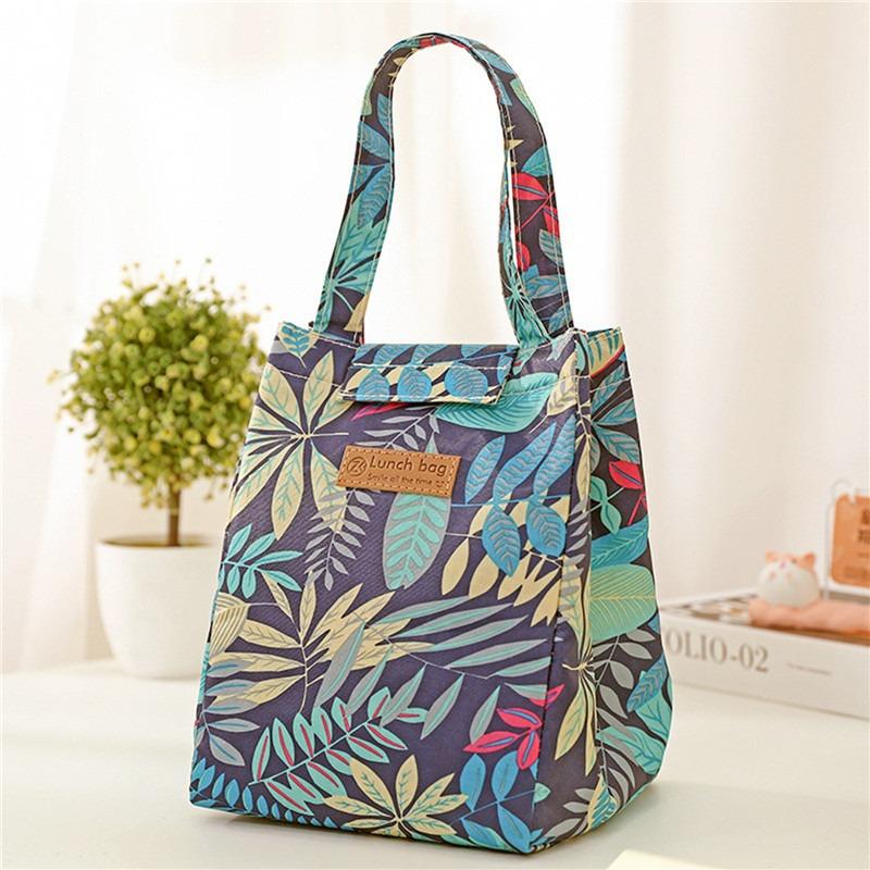Insulated Thermal Cooler Bag Lunch Bag Foods Drink Storage Leakproof Picnic Camping Bags Outdoor Cooler Box Beach Portable