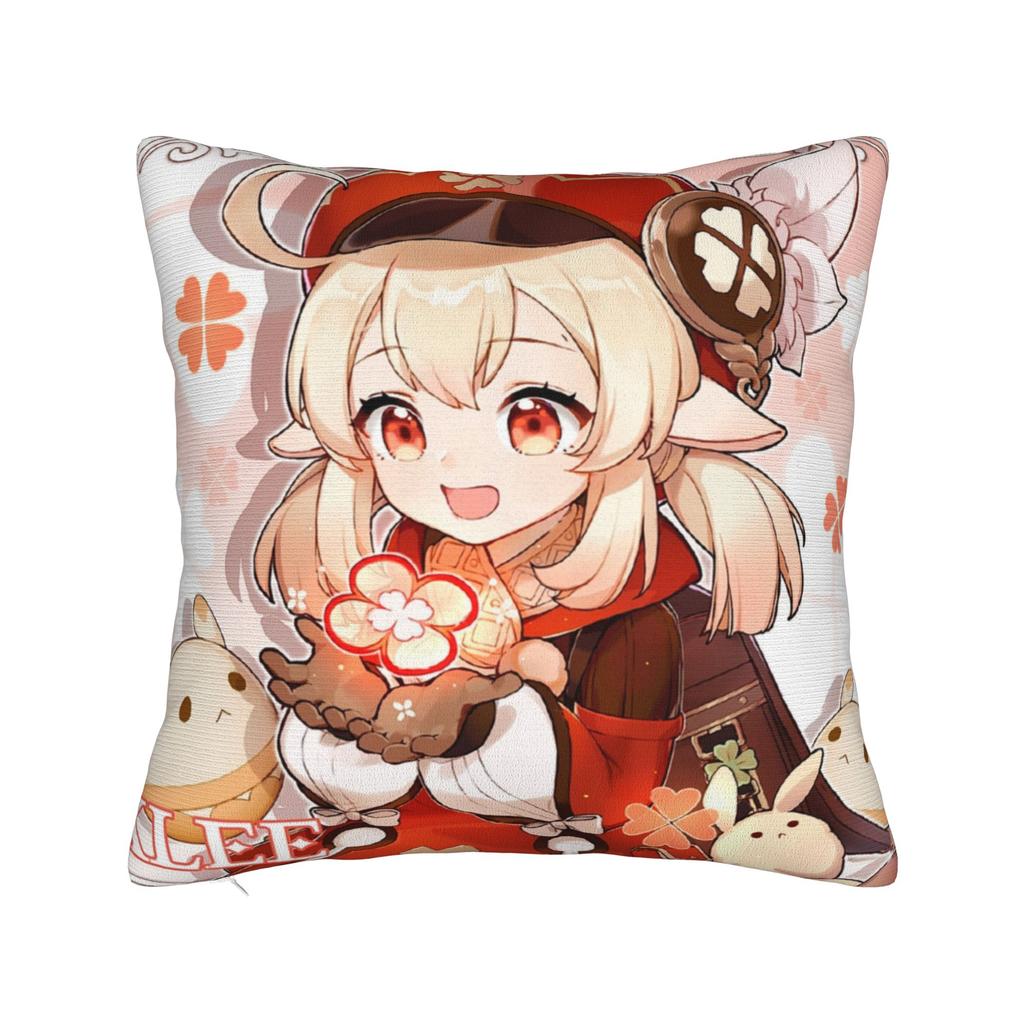 Furina Genshin Impact Waifu Pillowcase Double-Sided Printing Polyester Cushion Cover Decoration Pillow Case Cover Car Square