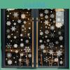 Christmas Snowflake Static Cling Window Decals For Holiday Decor Set Of Six Pvc