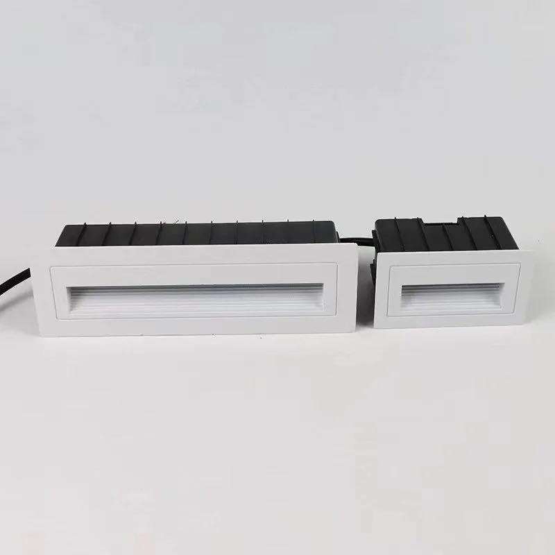LED IP65 Waterproof Stairs Step Light Outdoor Wall Lamp Corner Garden Street Footlight  Recessed for Porch Yard Balcony 220V