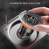 Large Diameter Extended Floor Drain Core 304 Stainless Steel Universal Bathroom Anti-Odor Anti-Backflow Floor Drain Inner Core